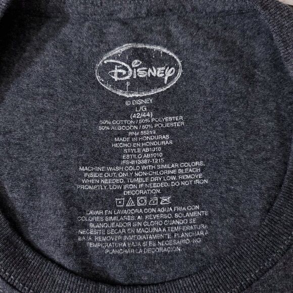 Disney Original Mens L True Classic Mickey Pluto Goofy Donald Short Sleeve Shirt - Picture 5 of 6